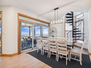 Dining - Private Beach, Hot Tub w/ Ocean Views, Modern 4BR (Bethany Beach)