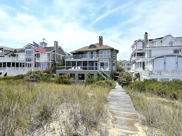 Exterior - Private Beach, Hot Tub w/ Ocean Views, Modern 4BR (Bethany Beach)