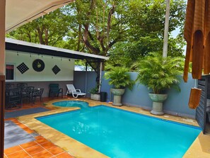 Pool - Cozy 2-bedroom apartment Casa Del Valle in San Pedro Sula with AC, WiFi (San Pedro Sula)