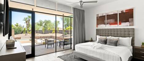 4 makuuhuonetta, silitysrauta/-lauta, ilmainen Wi-Fi, vuodevaatteet