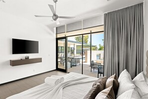 4 chambres, fer et planche à repasser, Wi-Fi gratuit, draps fournis