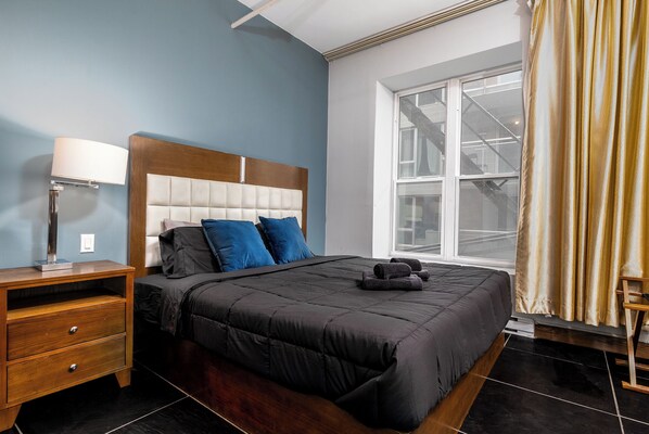 1 soverom, strykejern/-brett, wi-fi og sengetøy