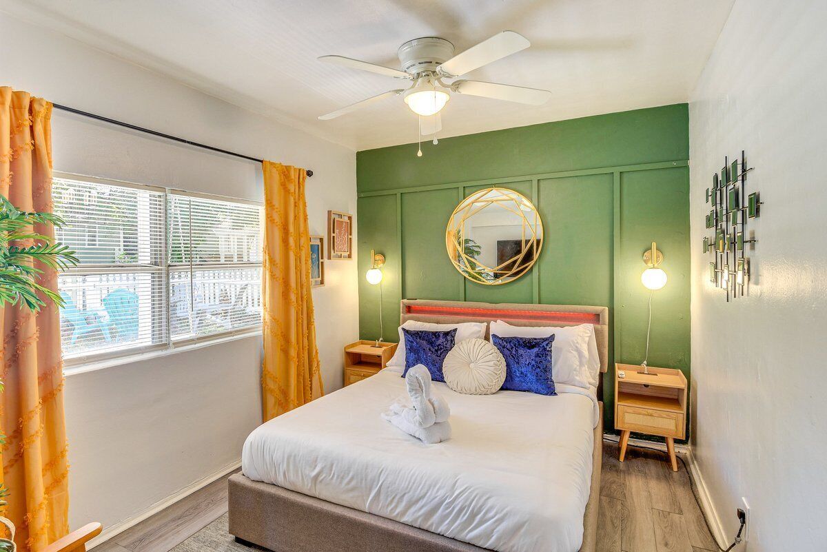 2 bedrooms, desk, iron/ironing board, free WiFi