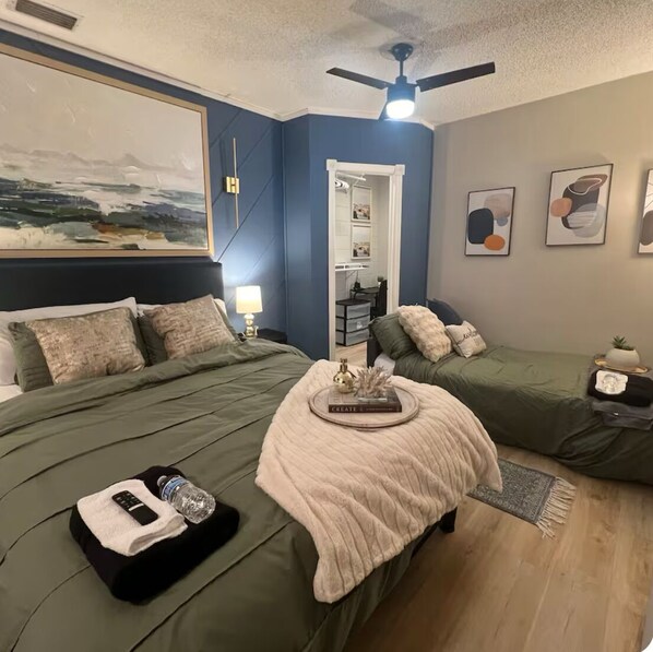 1 bedroom, iron/ironing board, WiFi, bed sheets