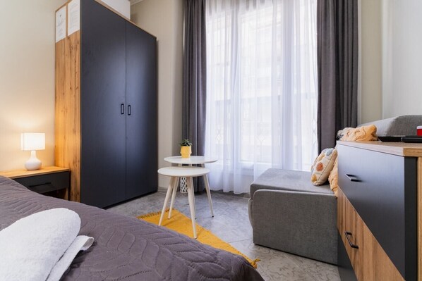 Strykejern/-brett, wi-fi og sengetøy