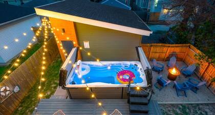 HotTub/Pool~Arcade Games~Fountain Sq~Great for groups~10 Min to Lucas Oil