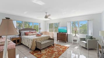 2 slaapkamers, een strijkplank/strijkijzer, wifi, beddengoed