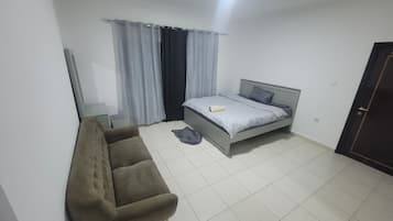 1 bedroom, WiFi, bed sheets