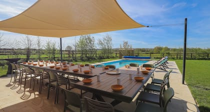 Villa Haut Briauche (61) - Heated pool - Beach Volley - 2h Paris - 45p