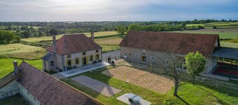 So Villa Vouzances (03) - Heated indoor pool - Basketball - 2h Lyon - 45 p.