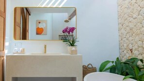 Towels, soap, toilet paper