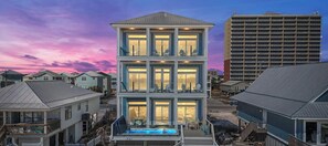 Exterior - Blue Diamond by Kaiser, Beach Front Luxury Home with Swim Spa, Outdoor Bar, & Grill (Gulf Shores)