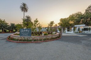 Façade de l’hébergement