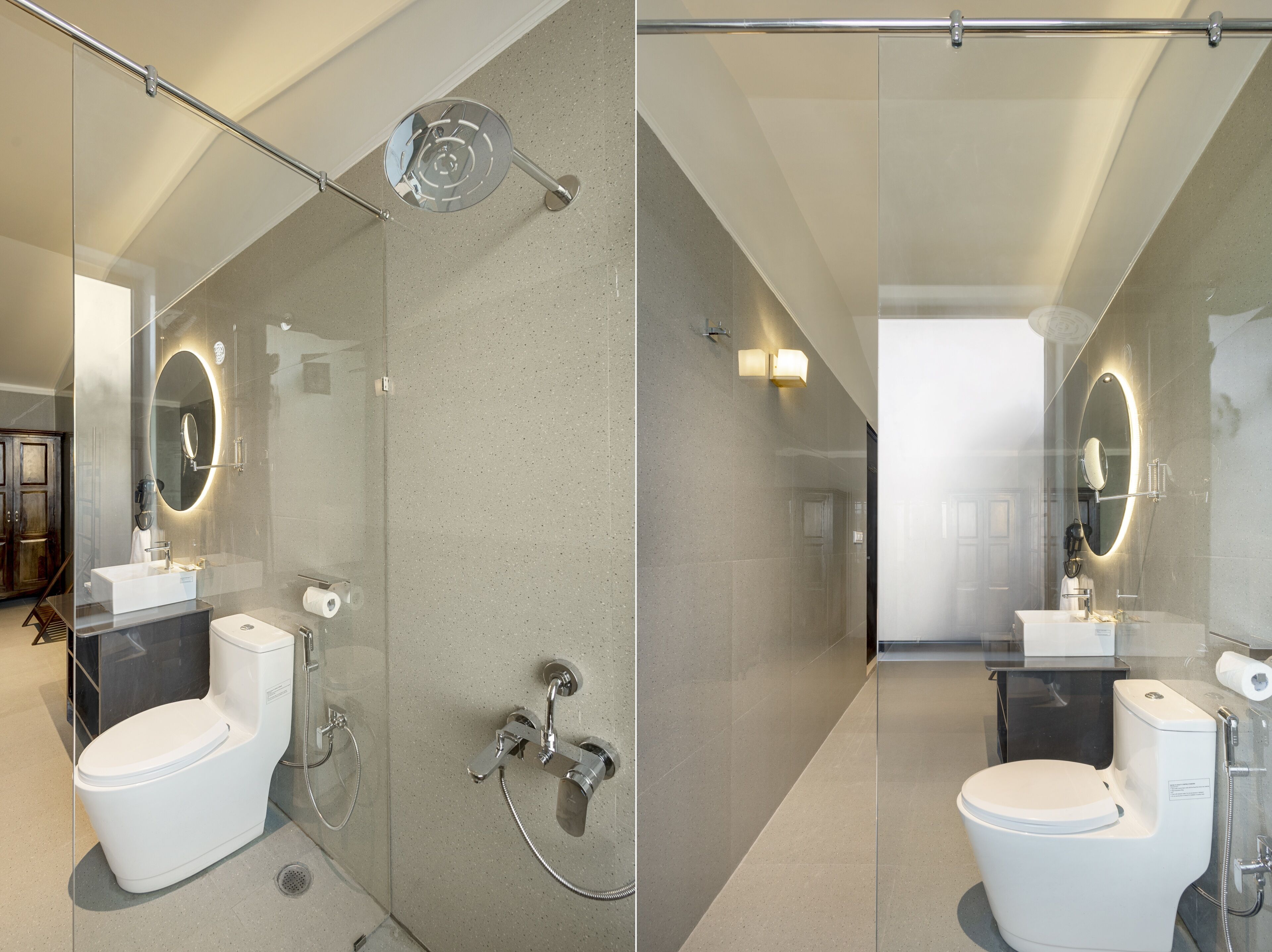 Villa with Private Courtyard | Bathroom