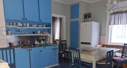 Amazing 4-bedroom house with WiFi in charming Stavaträsk