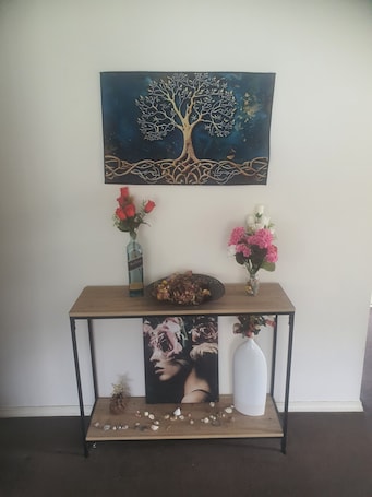 Interior. Single room for a solo traveller, a couple or a family with 1 or 2 kids.
