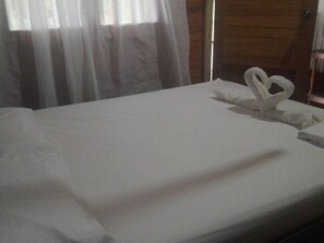 Basic Double or Twin Room, Balcony, Beach View