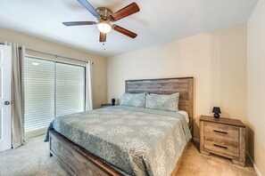 3 bedrooms, iron/ironing board, travel crib, WiFi