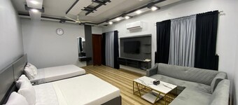 Guest house situated near expo,aga khan hospital .