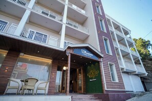 Façade de l’hébergement