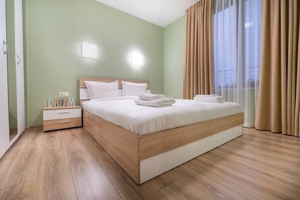 1 Schlafzimmer, Bügeleisen/Bügelbrett, Reisekinderbett, kostenloses WLAN