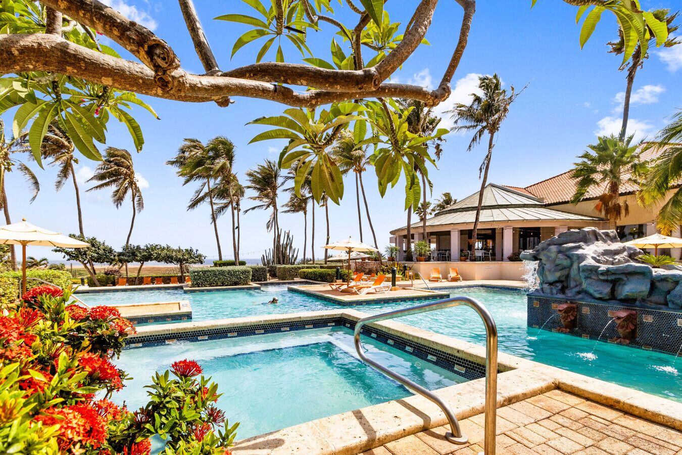 Alberca al aire libre 