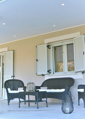 Maison Familiale, vue jardin | Terrasse/Patio