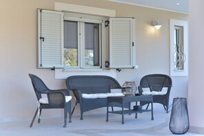 Familienhaus, Gartenblick | Terrasse/Patio