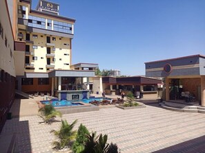 Façade de l’hébergement