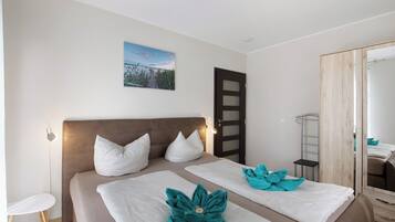 2 quartos, Wi-Fi de cortesia, roupa de cama