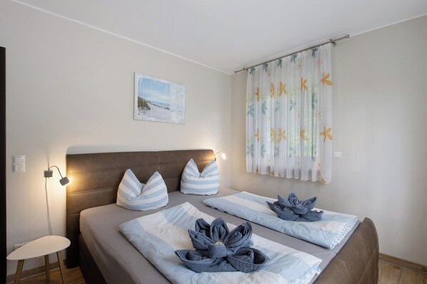 2 habitaciones, wifi gratis y ropa de cama 