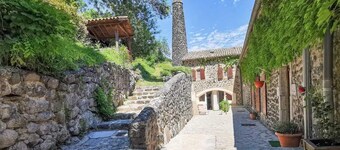 Gîte la Châtaigne en Bord de Rivière avec Cascade - Domaine au Ch'ti Ardéchois