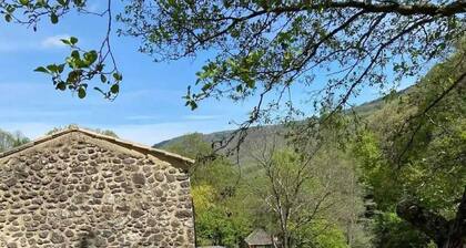 Gßte la Magnanerie en Bord de RiviÚre avec Cascade - Domaine au Ch'ti Ardéchois
