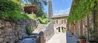 Gßte la Magnanerie en Bord de RiviÚre avec Cascade - Domaine au Ch'ti Ardéchois