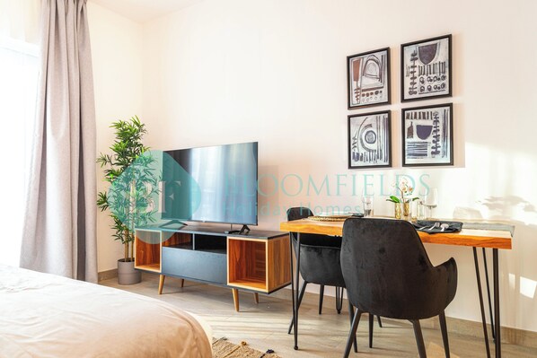 华丽开间 | 客房内保险箱、熨斗/熨衣板、免费 WiFi