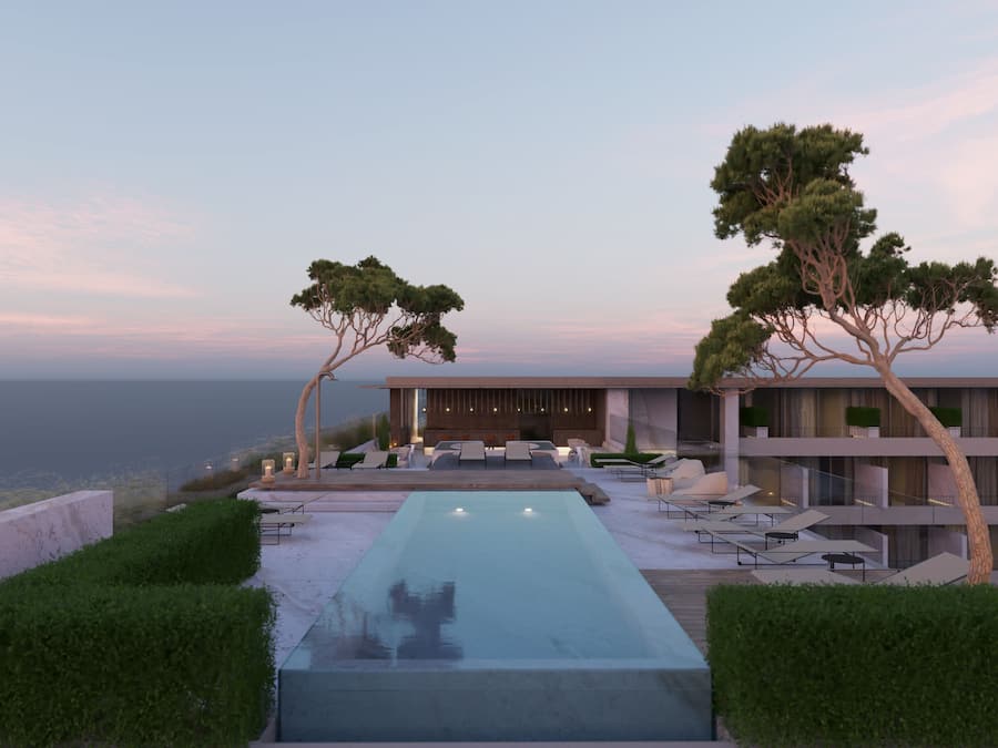 Indoor pool, 2 outdoor pools