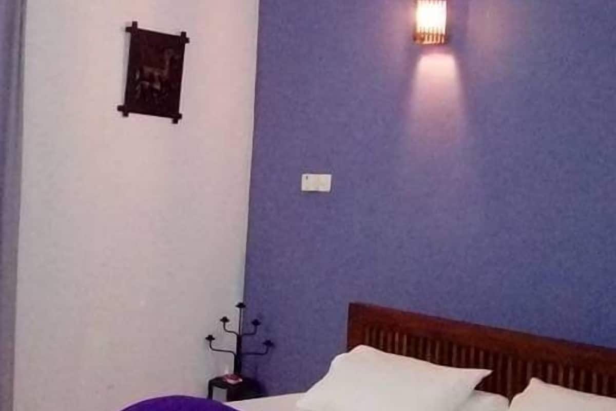 Deluxe Double Room, Garden View | In-room safe, desk, laptop workspace, iron/ironing board