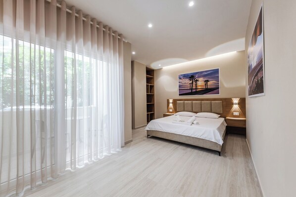 1 bedroom, iron/ironing board, WiFi, bed sheets - Adriatic Beachfront 4 by PS (Durrës)