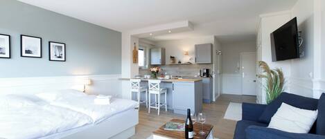 1 chambre, fer et planche à repasser, lit parapluie, Wi-Fi