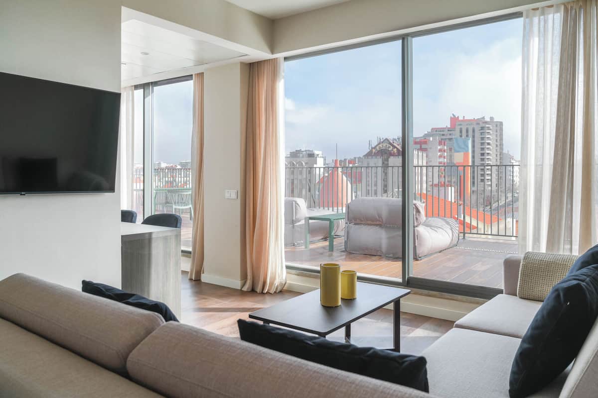 Appartement, terrasse | Coin séjour