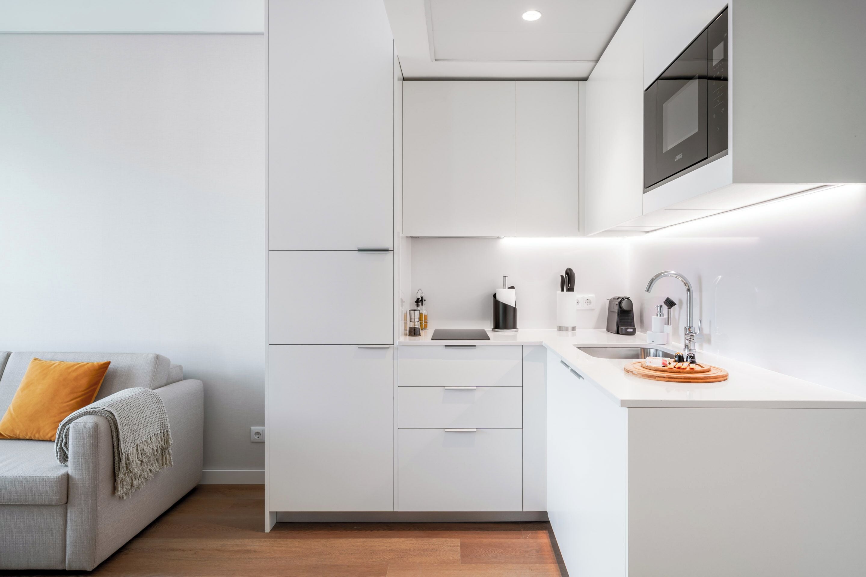 Apartment, 1 Katil Raja (King) dengan Katil Sofa | Dapur peribadi | Peti sejuk, ketuhar gelombang mikro, dapur, pembancuh kopi espreso 