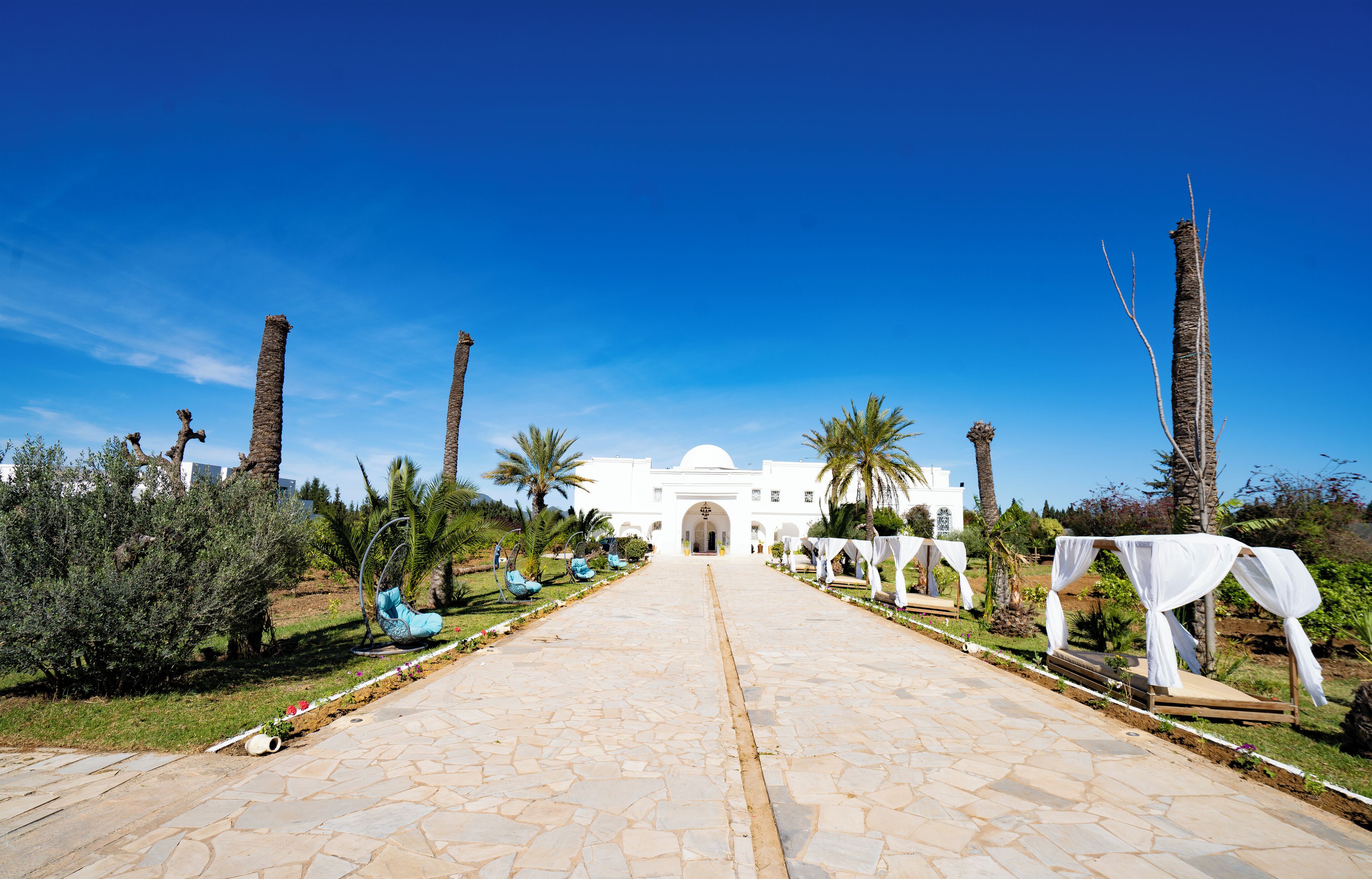 Fassade der Unterkunft