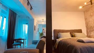 Apartment, 1 Bedroom, Balcony, City View | 1 bilik tidur