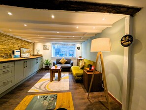 TV connectée, cheminée