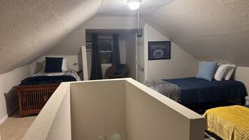 4 bedrooms, iron/ironing board, travel crib, WiFi