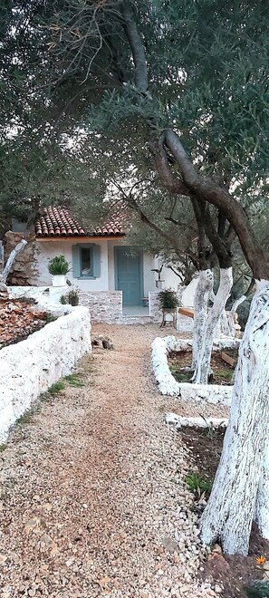 Exterior detail - A villa with panoramic views in the middle of nature in a village close to Kaş (Antalya)