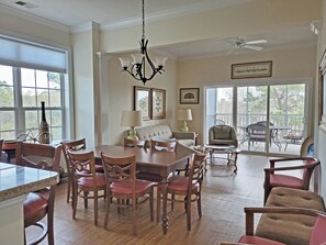 TV, books - Seaside Inn Condo at Litchfield by the Sea, Pool Plaza, Resort Beach Access (Pawleys Island)