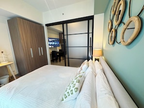 1 quarto, ferros/tábuas de passar roupa, Wi-Fi, roupa de cama