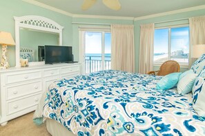 4 bedrooms, iron/ironing board, WiFi, bed sheets - Rare View Premium Oceanfront 4 BR (North Myrtle Beach)