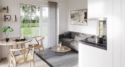 Attefallshus Begonian, an elegant and cozy accommodation for relaxation & work.